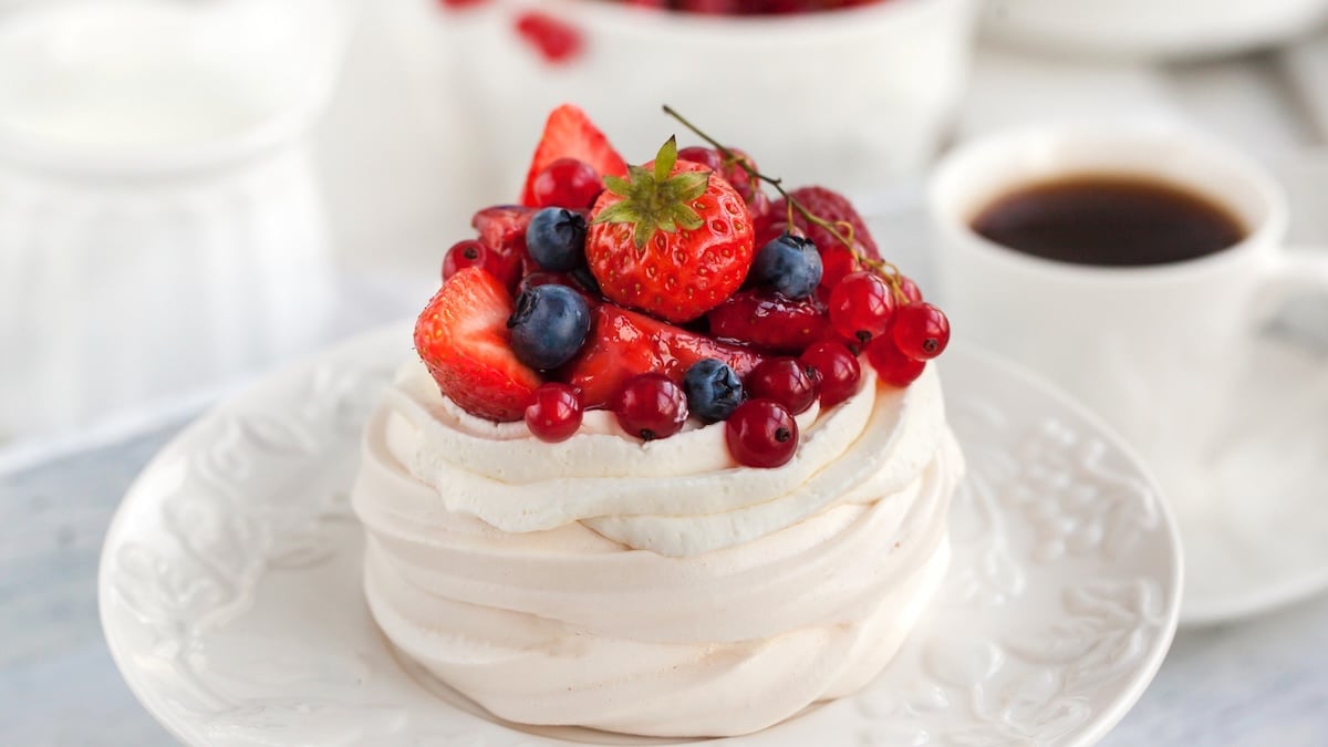 Recette Pavlova Vegan Aux Fruits Rouges