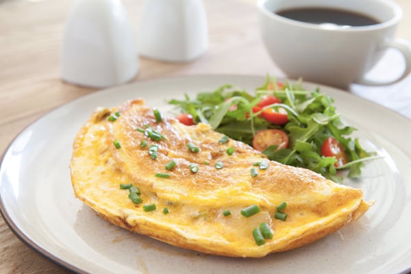 Omelette nature facile et rapide : découvrez les recettes de Cuisine  Actuelle