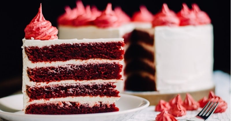 Gâteau Red Velvet