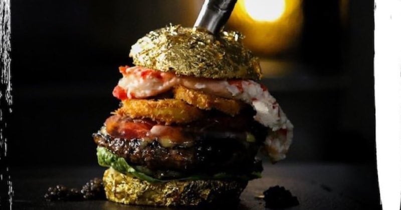 Un chef invente le burger le plus cher du monde, vendu au prix d'or aux Pays-Bas !