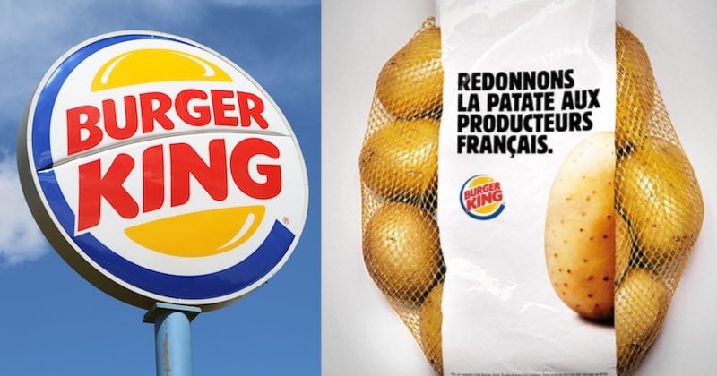 1kg de patates offerts par Burger King pour soutenir les producteurs