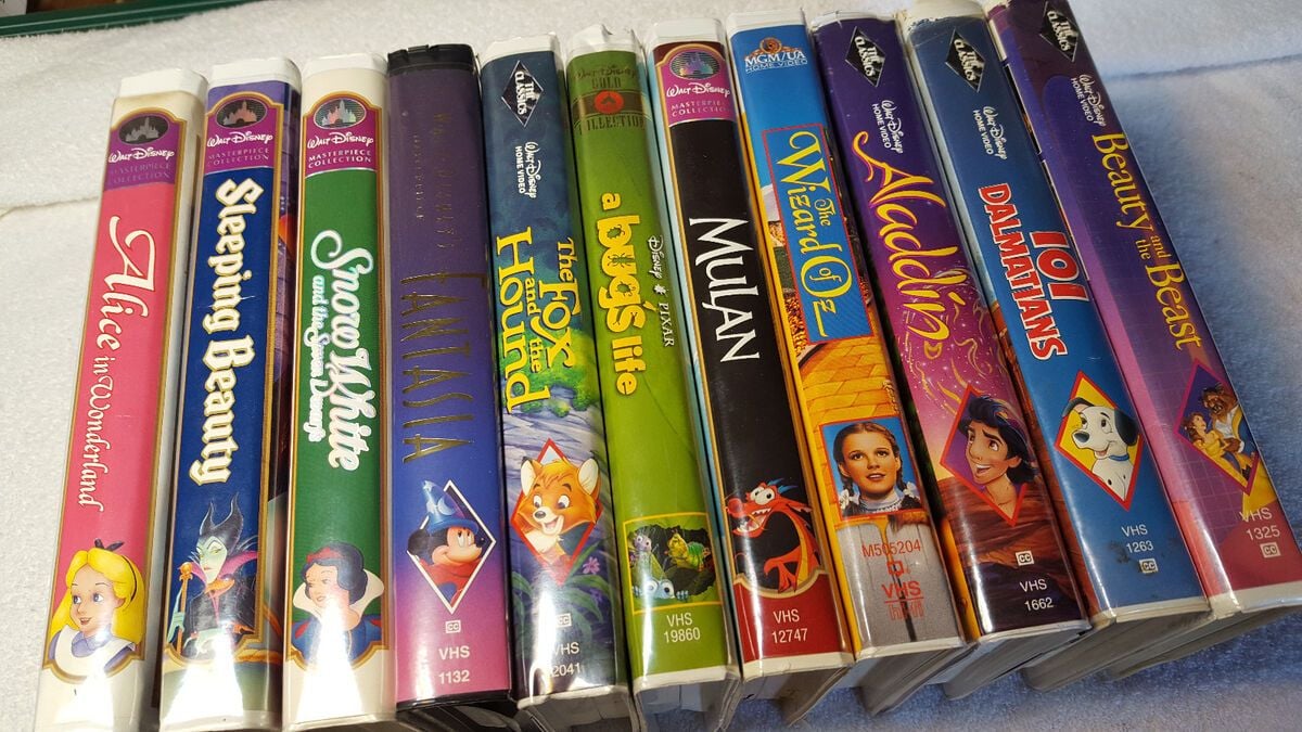 Ne jetez pas vos vieilles cassettes Disney, vous pouvez les revendre jusqu'à... 14 000 euros !