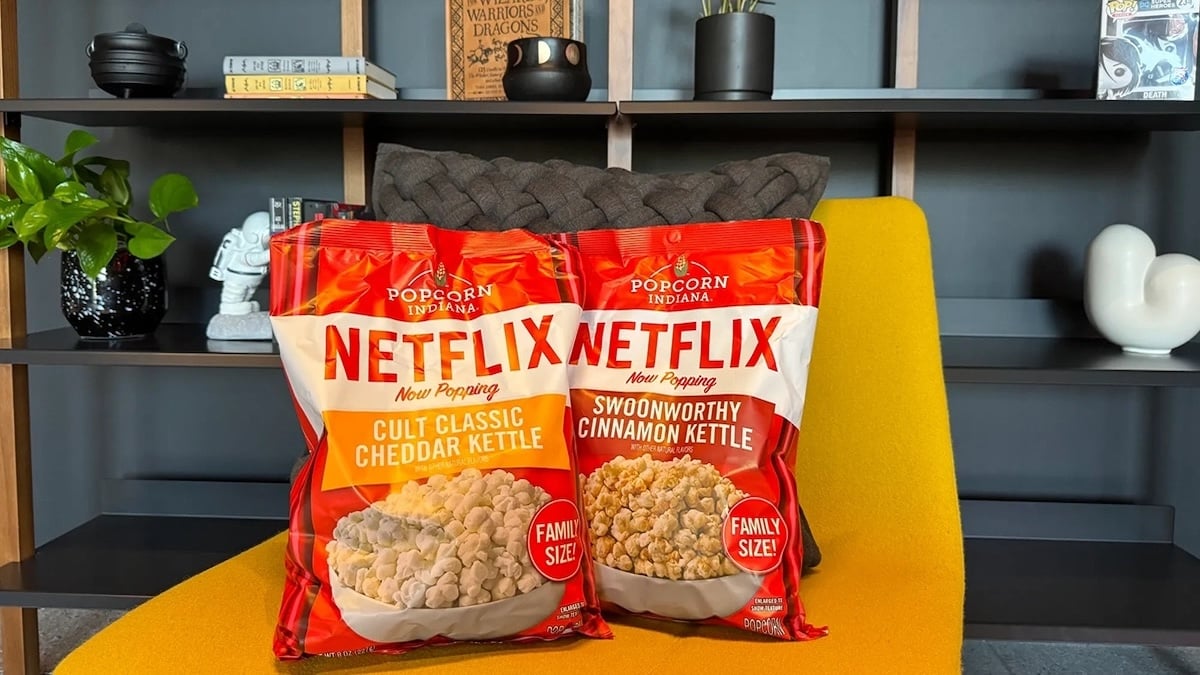 Netflix se lance dans le pop-corn avec deux saveurs à croquer devant sa série !