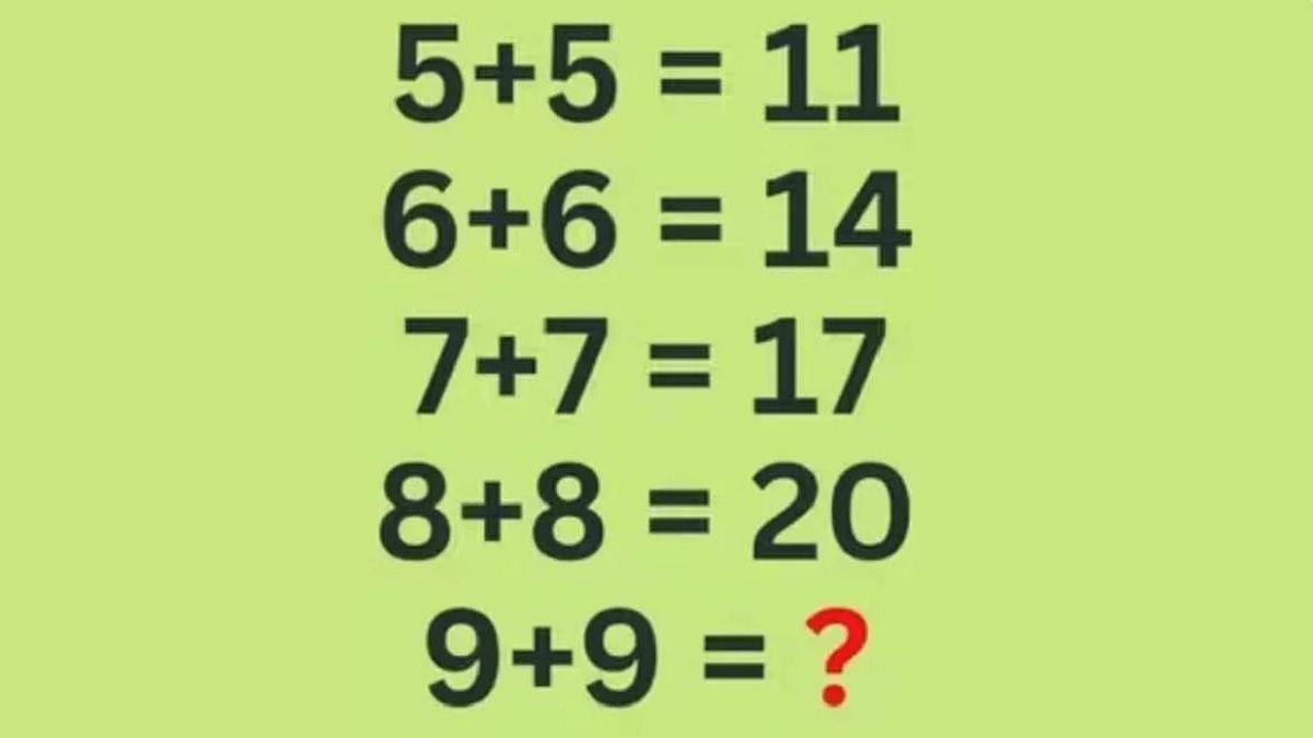 Les internautes s'arrachent les cheveux pour tenter de résoudre cette énigme mathématique simple en apparence