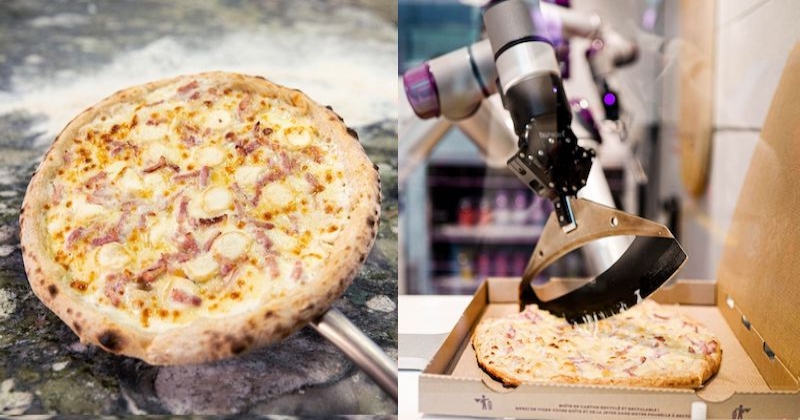 Pazzi, la première pizzeria où le pizzaïolo est un robot !