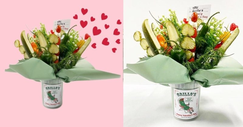 Pour la Saint-Valentin, offrez un original bouquet de... cornichons !