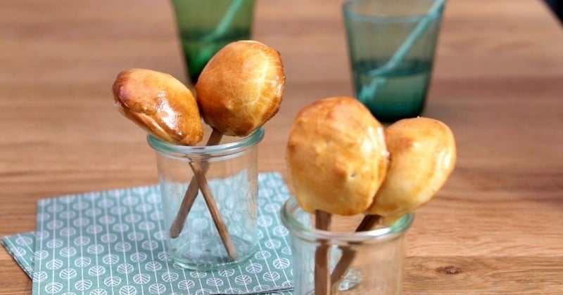 Les sucettes fourrées au Reblochon de Savoie, des amuses-bouche parfaits pour l'apéro !