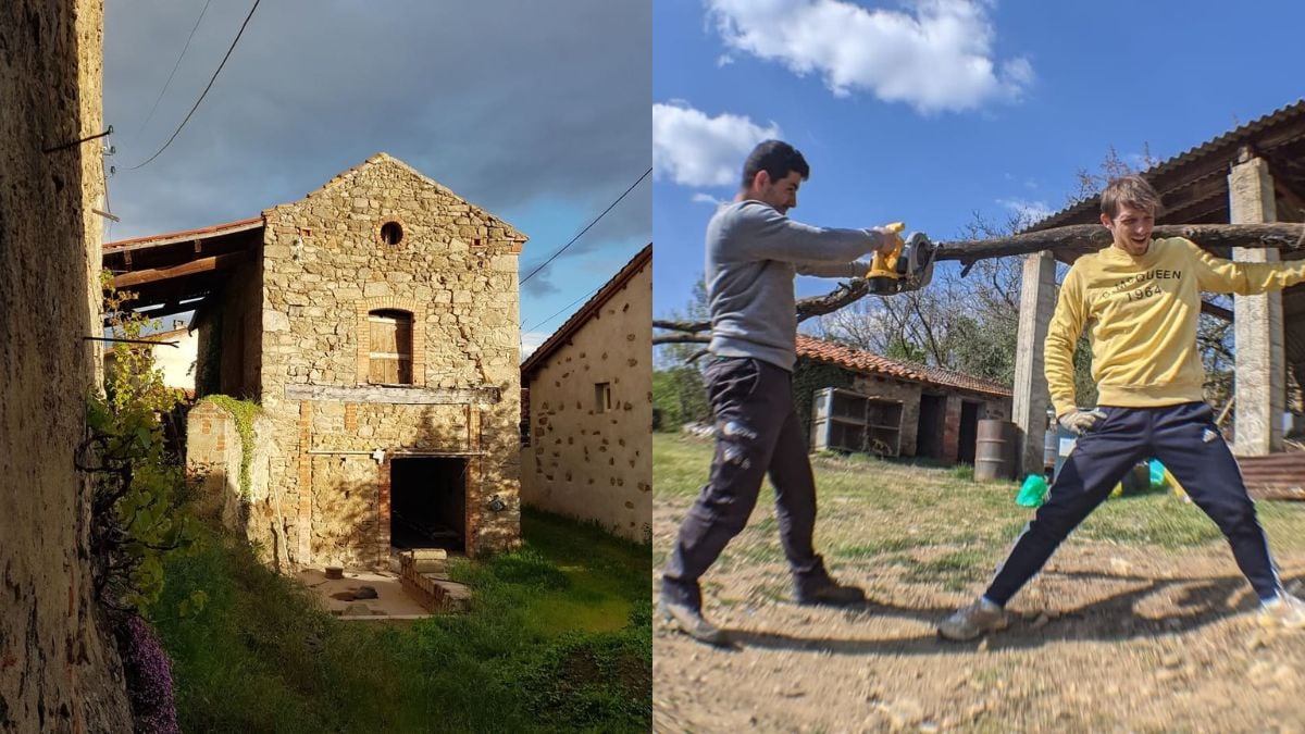 Ils achètent trois maisons en ruine pour les rénover, 4 ans plus tard, leur aventure fascine les internautes