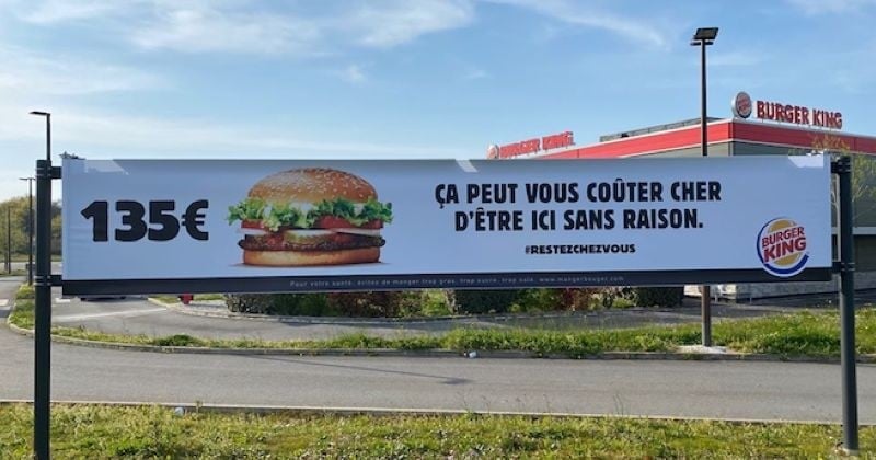 Burger King vous met en garde contre les burgers à 135 euros
