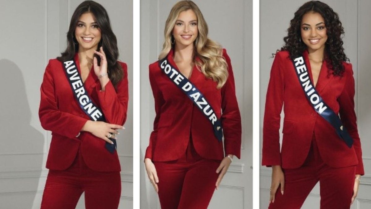 Miss Auvergne, Miss Côte d'Azur et Miss Réunion