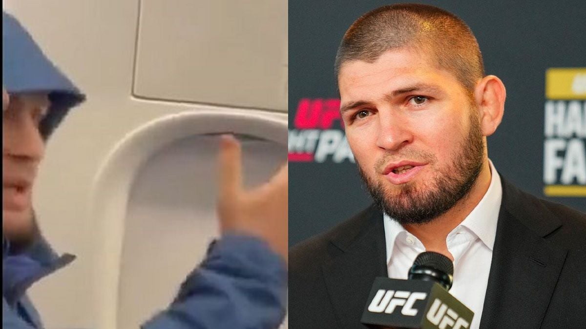 Khabib Nurmagomedov : l'ancien combattent de MMA se fait expulser d'un avion, la vidéo fait le buzz, il répond