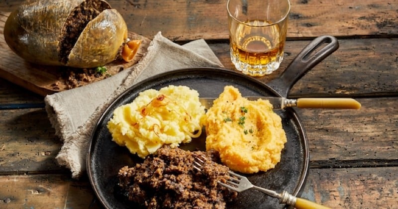 Découvrez une spécialité écossaise, le haggis à base de viande de mouton !