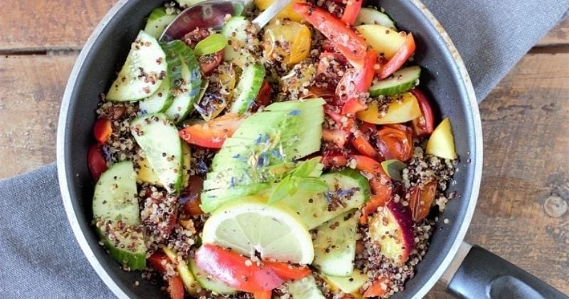 15 recettes de salades de quinoa parfumées