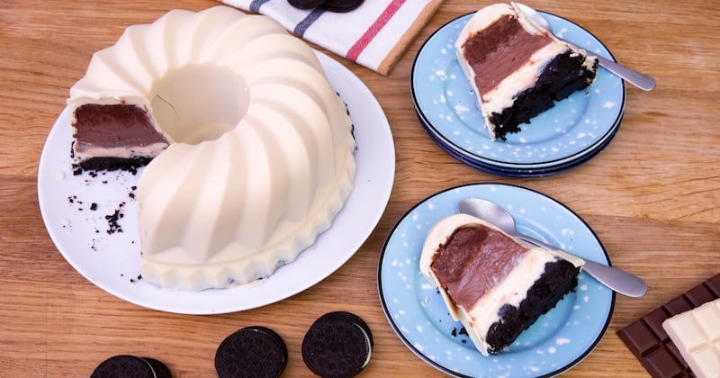 Salivez devant l'incroyable cheesecake aux trois chocolats !