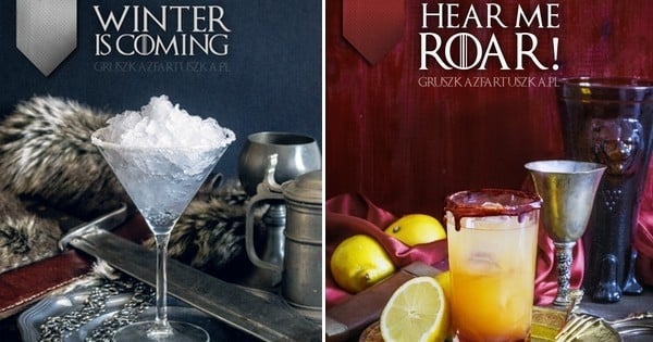 7 cocktails inspirés de Game of Thrones qui vont vous rafraîchir après une dure journée : souriez, c'est l'heure de l'apéro !