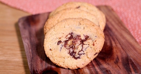 Cookies au coeur fondant de caramel