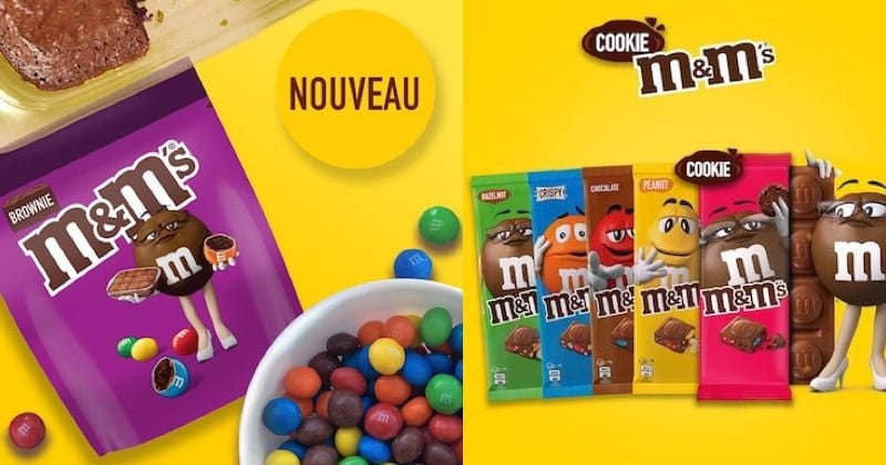 M&M's sort deux nouvelles recettes pour ravir les plus gourmands d'entre vous !