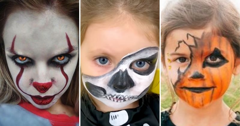 10 idées de maquillage Halloween facile pour enfants - Minimall