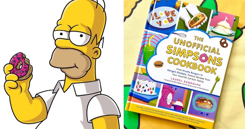 Reproduisez les célèbres recettes des Simpson avec ce livre de cuisine !