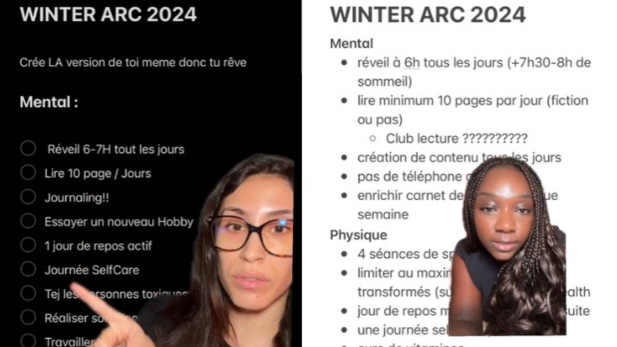 Winter Arc : attention à cette nouvelle tendance TikTok, plus dangereuse qu'elle n'y paraît