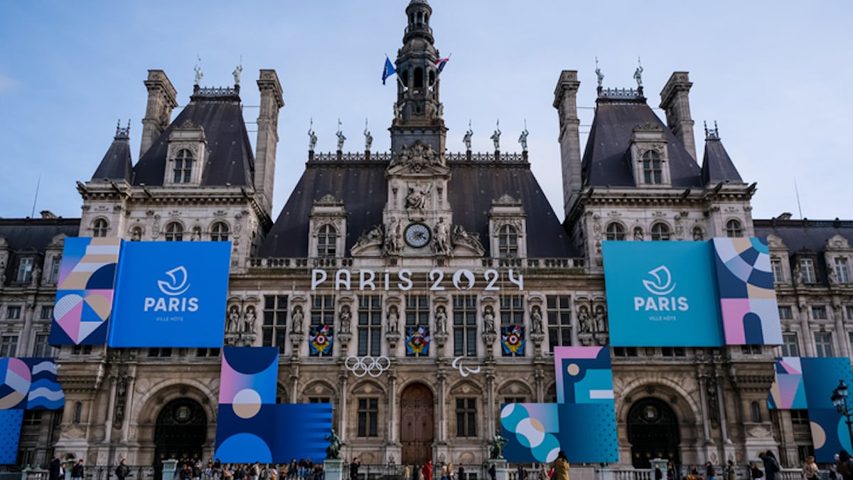 L'Hôtel de ville en mode JO 