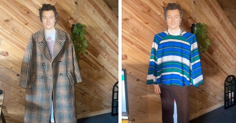 Vinted : elle utilise le visage d'un célèbre chanteur pour vendre ses vêtements et le résultat est hilarant