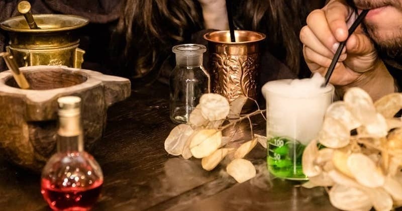 Un escape bar pour créer son propre cocktail moléculaire !