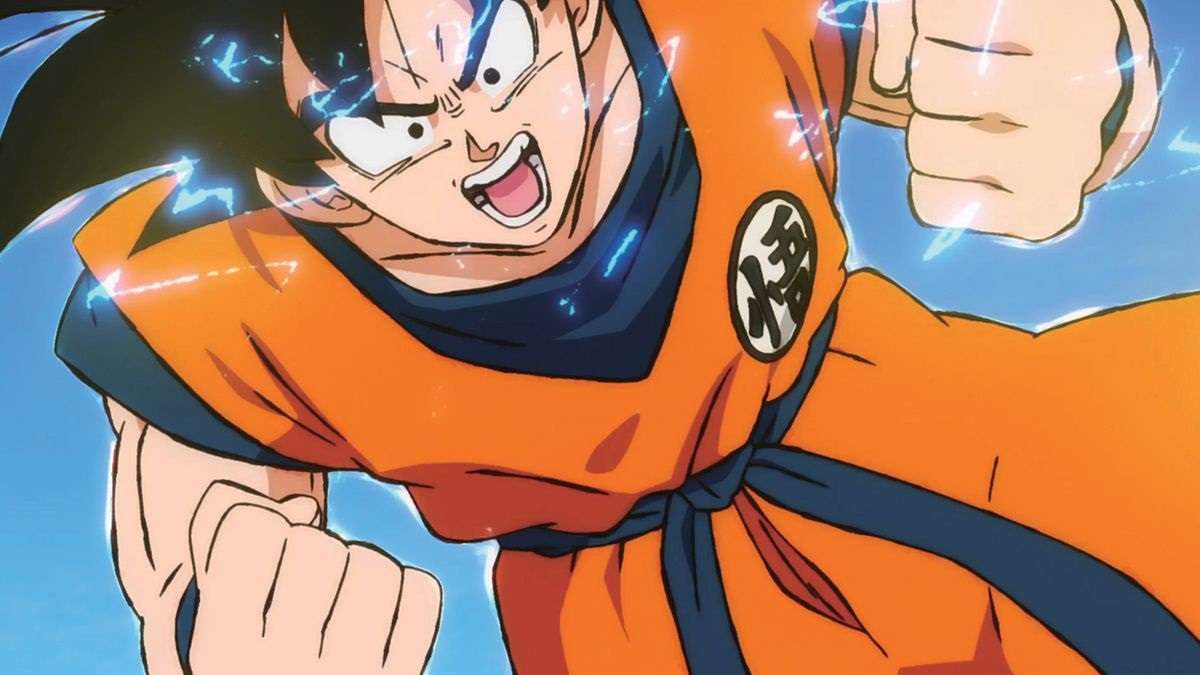 capture d'écran montrant Son Goku dans Dragon Ball