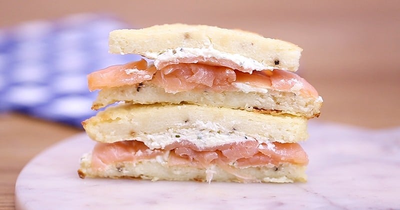 Club sandwich saumon