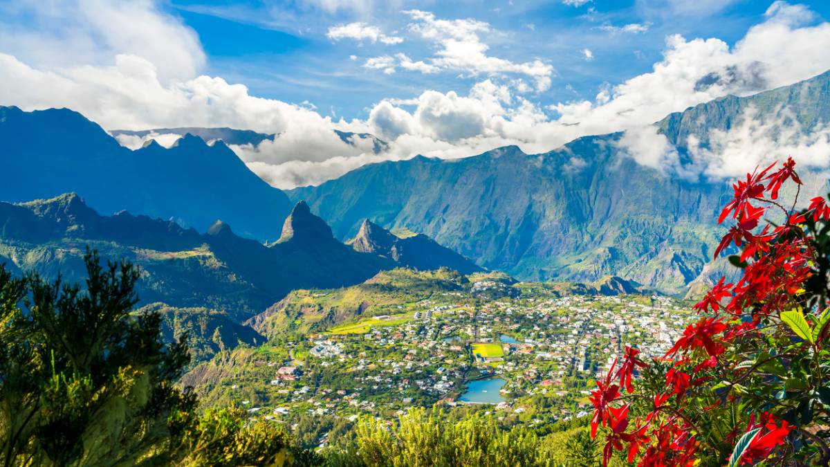 Le cirque de Cilaos à la Réunion