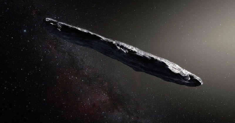 Du jamais vu jusqu'à maintenant, un astéroïde à la forme d'un cigare observé en octobre ne serait pas originaire de notre système solaire
