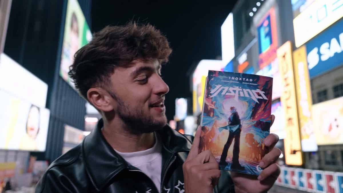 Le nom du manga d'Inoxtag pose problème, un auteur alerte le YouTubeur