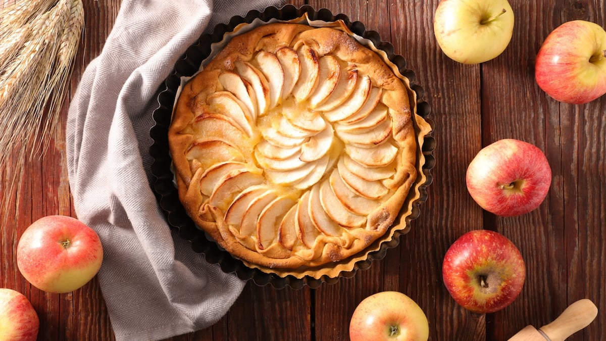 tarte aux pommes