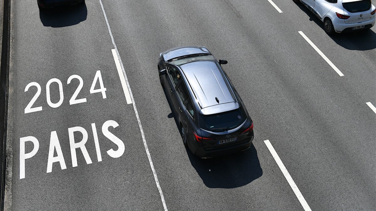 Paris : 400 contraventions dressées en 1 jour pour sanctionner les automobilistes qui roulent sur les voies olympiques