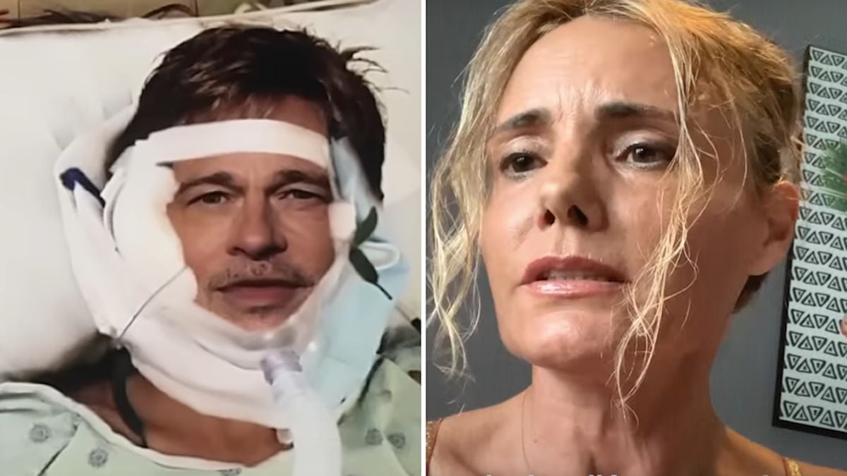 Des montages photos de Brad Pitt au coeur de l'arnaque