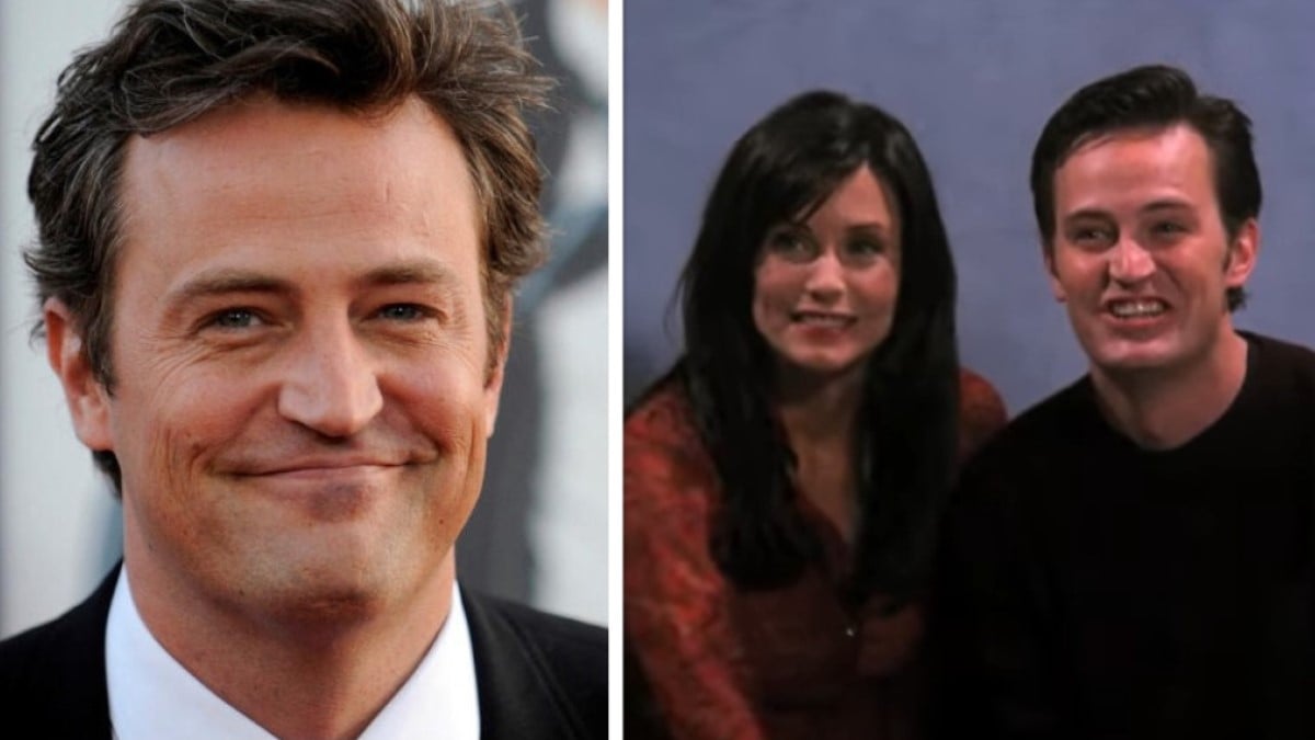 Matthew Perry / Monica et Chandler dans la série Friends