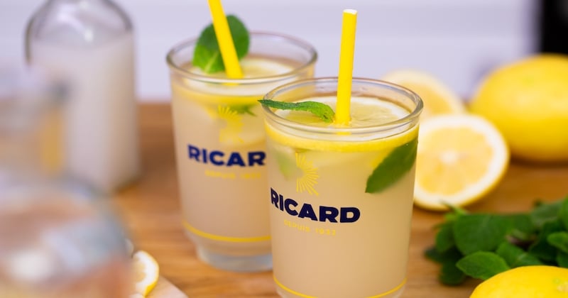 Découvrez le Ricard Jaune Lemon, le cocktail de l'été au citron et à l'orgeat !