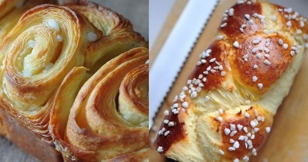 Brioche feuilletée au sucre