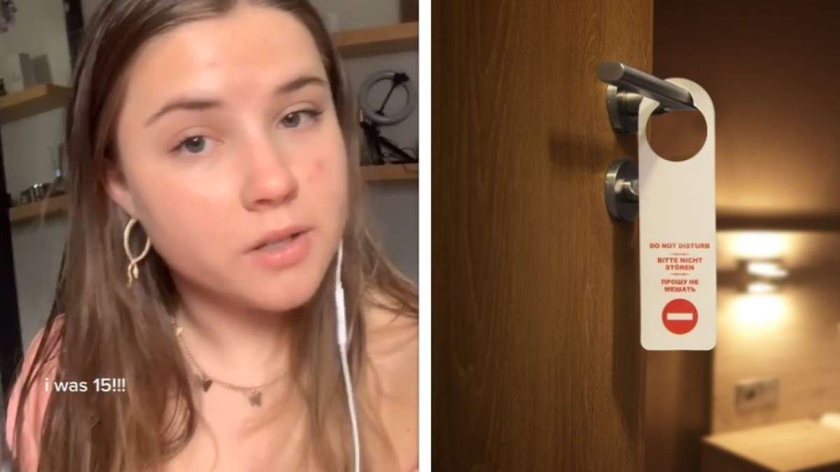 À 15 ans, des inconnus essaient d'entrer dans sa chambre d'hôtel, elle les fait fuir grâce à une astuce imparable