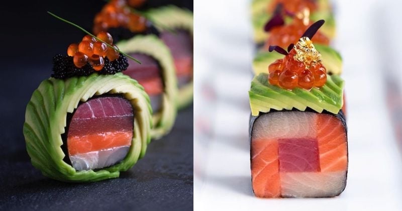 Un graphiste se reconvertit dans les sushis et c’est spectaculaire