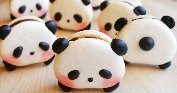 Les macarons « pandas », l'invention food trop mignonne qui va vous faire craquer ! 