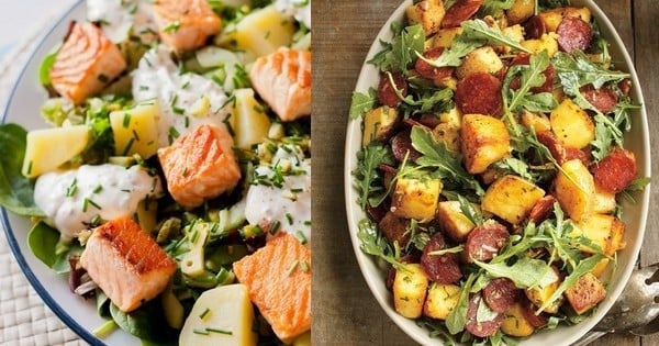 20 salades aux pommes de terre merveilleusement bonnes à tester absolument cet été !