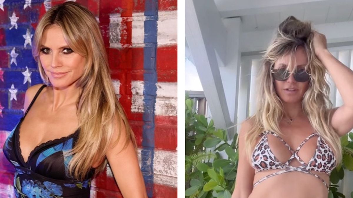 Heidi Klum partage une photo torride en maillot de bain et dévoile son astuce pour garder un corps de rêve à 50 ans 