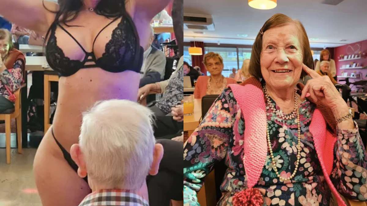 Une maison de retraite organise un spectacle de... strip-tease pour distraire ses pensionnaires, tout émoustillés