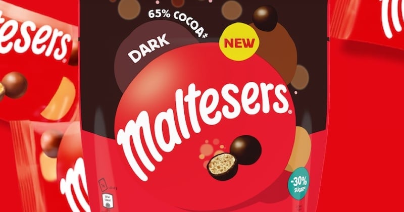 Alerte gourmandise : les Maltesers au chocolat noir débarquent avec 30% de sucre en moins !