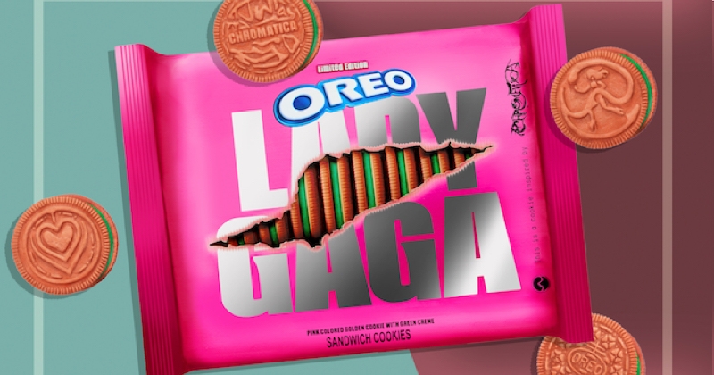 Lady Gaga révèle sa collaboration gourmande avec Oreo !