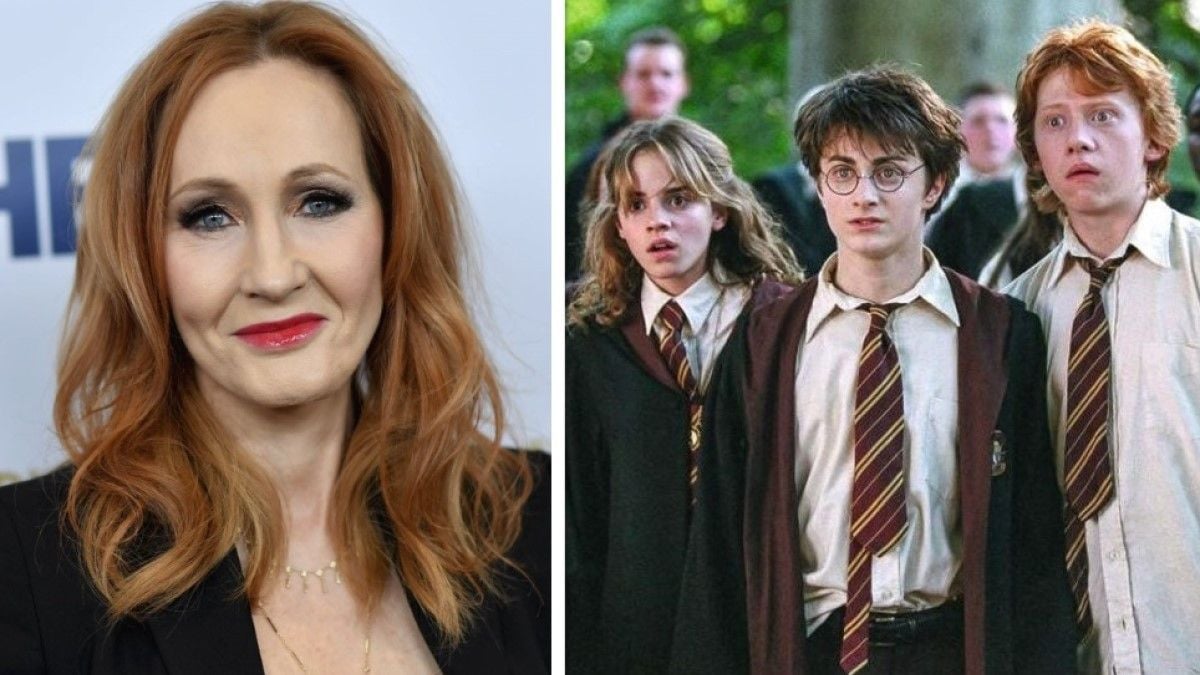 J.K. Rowling et les acteurs de Harry Potter