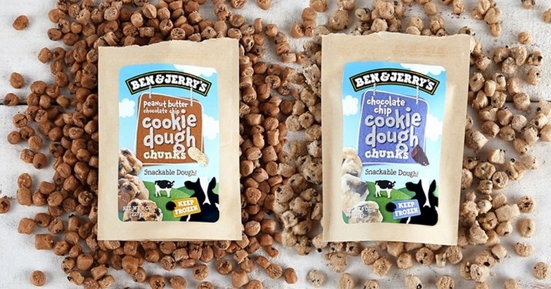 Les pépites de Cookie dough des glaces Ben & Jerry's disponibles en sachet !