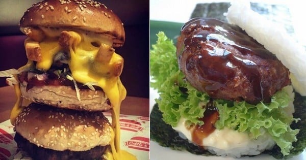 Les 11 burgers les plus dingues du monde (à essayer au moins une fois dans  sa vie ?)