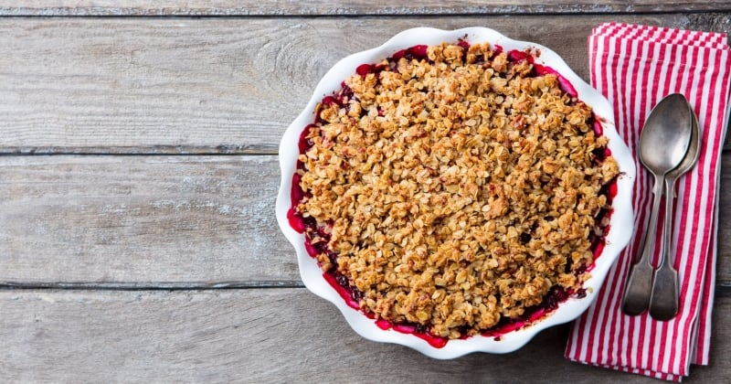 15 recettes de crumble à partager en famille